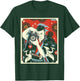 Photographer Japanese Samurai Warrior Armor Sword Mask T-Shirt - T-Shirt | Forest