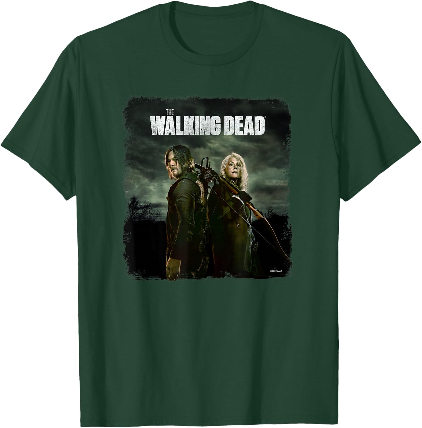 The Walking Dead Daryl and Carol Season 11 T-Shirt - T-Shirt | Forest