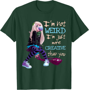 Kawaii Anime Girl Kawaii Clothes Anime Clothing Not Weird Small T-Shirt - T-Shirt | Forest