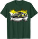 Supercar Exotic Sports Car Concept Poster Style Boys Graphic T-Shirt - T-Shirt | Forest
