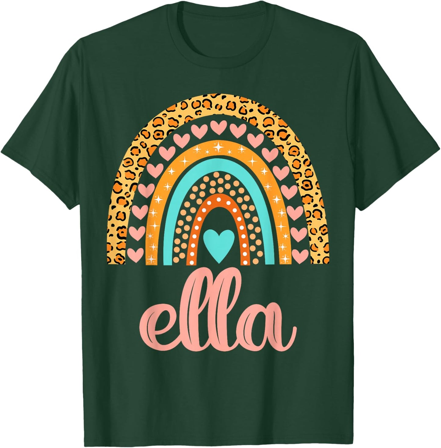Ella Ella Name Birthday Shirt Gift T-Shirt - T-Shirt | Forest