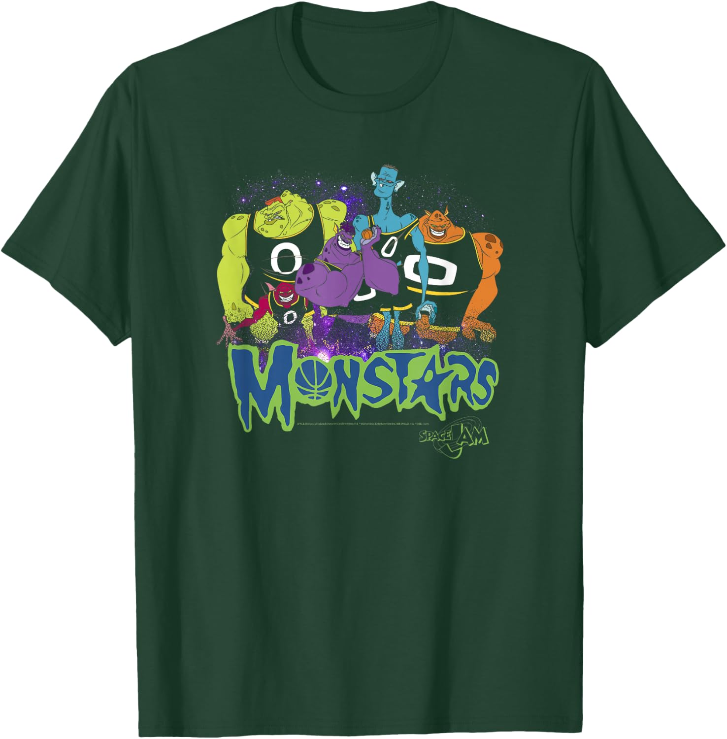 Space Jam Classic Monstars Game Day Aliens T-Shirt - T-Shirt | Forest