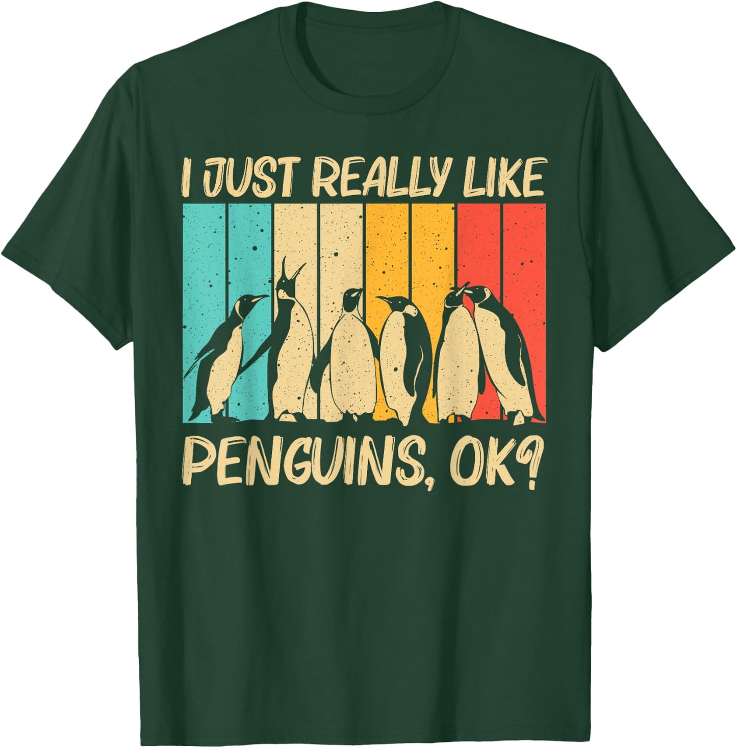 Cool Penguin Design Women Emperor Penguin Bird Lover T-Shirt - T-Shirt | Forest