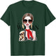 Paris Woman The Most Beauty Lady Graphic & Cool Designs T-Shirt - T-Shirt | Forest