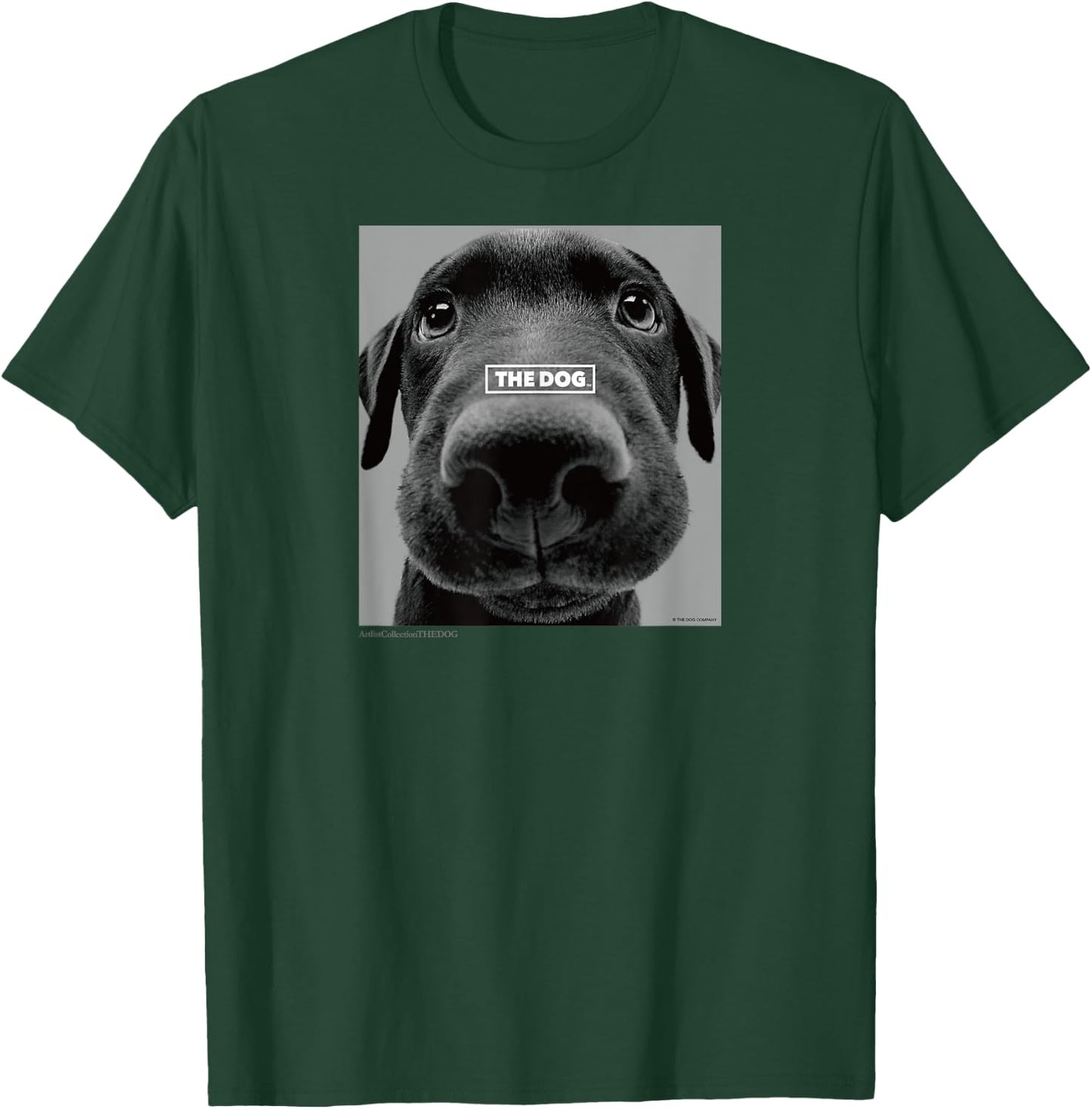 Artlist Collection THE DOG Labrador Retriever Men Women T-Shirt - T-Shirt | Forest
