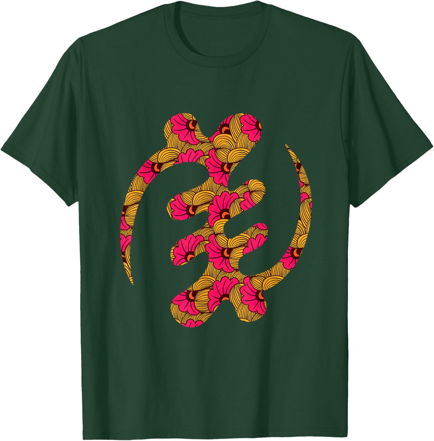 Gye Nyame Adinkra Pan-Africanism African Symbol T-Shirt - T-Shirt | Forest