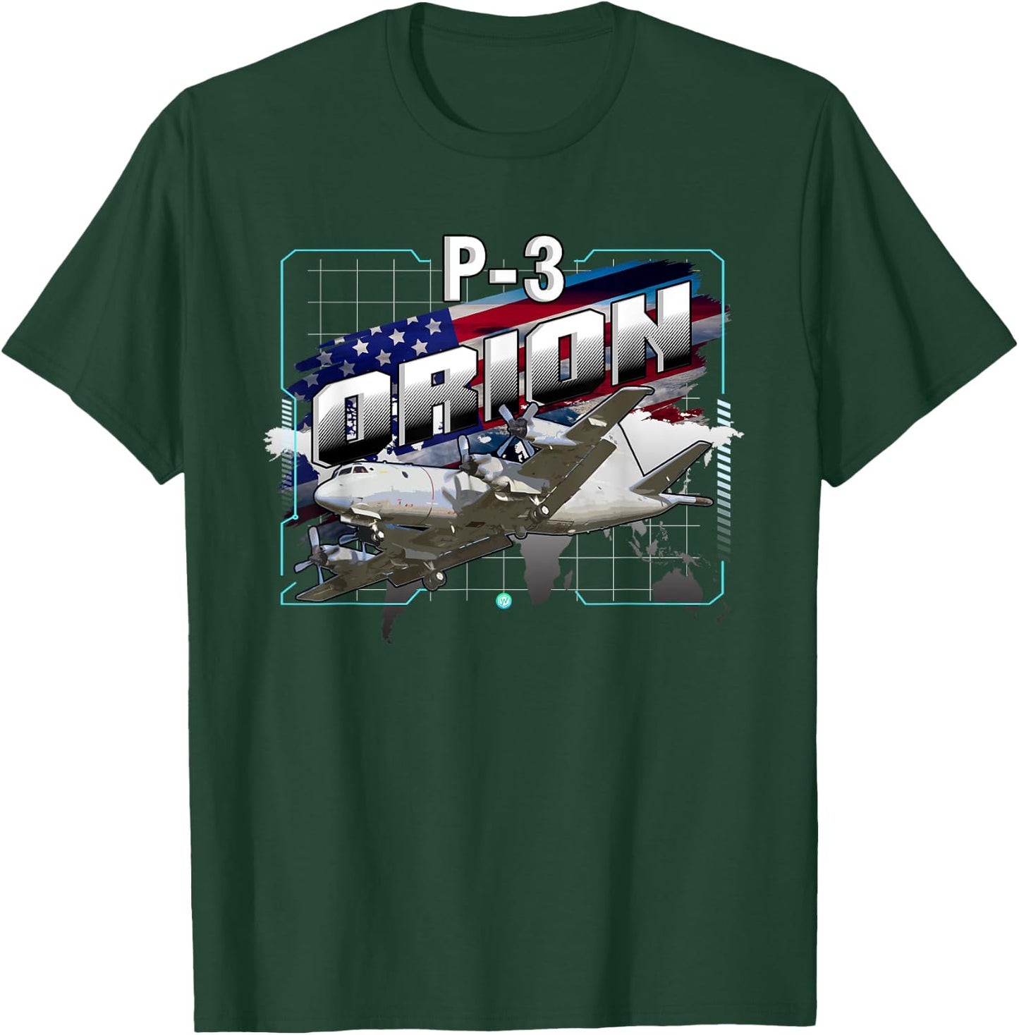 P-3 Orion Maritime Patrol Gift T-Shirt - T-Shirt | Forest