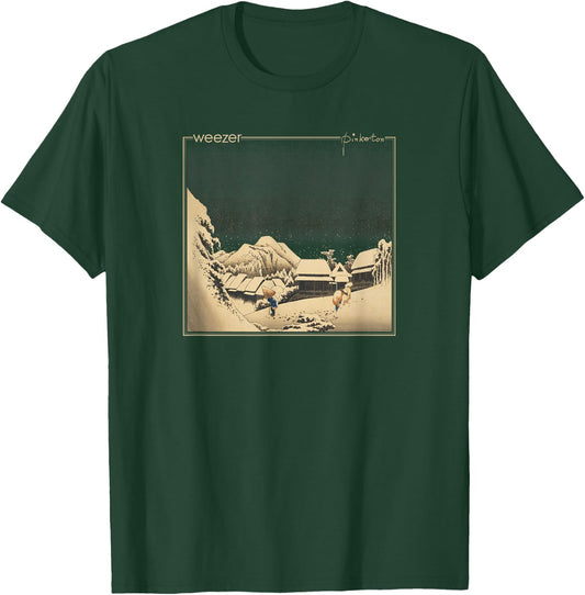Weezer Classic Fit Black - Pinkerton Album Cover T-Shirt - T-Shirt | Forest