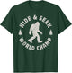 Bigfoot Hide And Seek World Champion Sasquatch Retro Vintage T-Shirt - T-Shirt | Forest