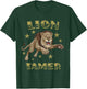 Lion Tamer Carnival Costume Theme Circus Staff Party Vintage T-Shirt - T-Shirt | Forest