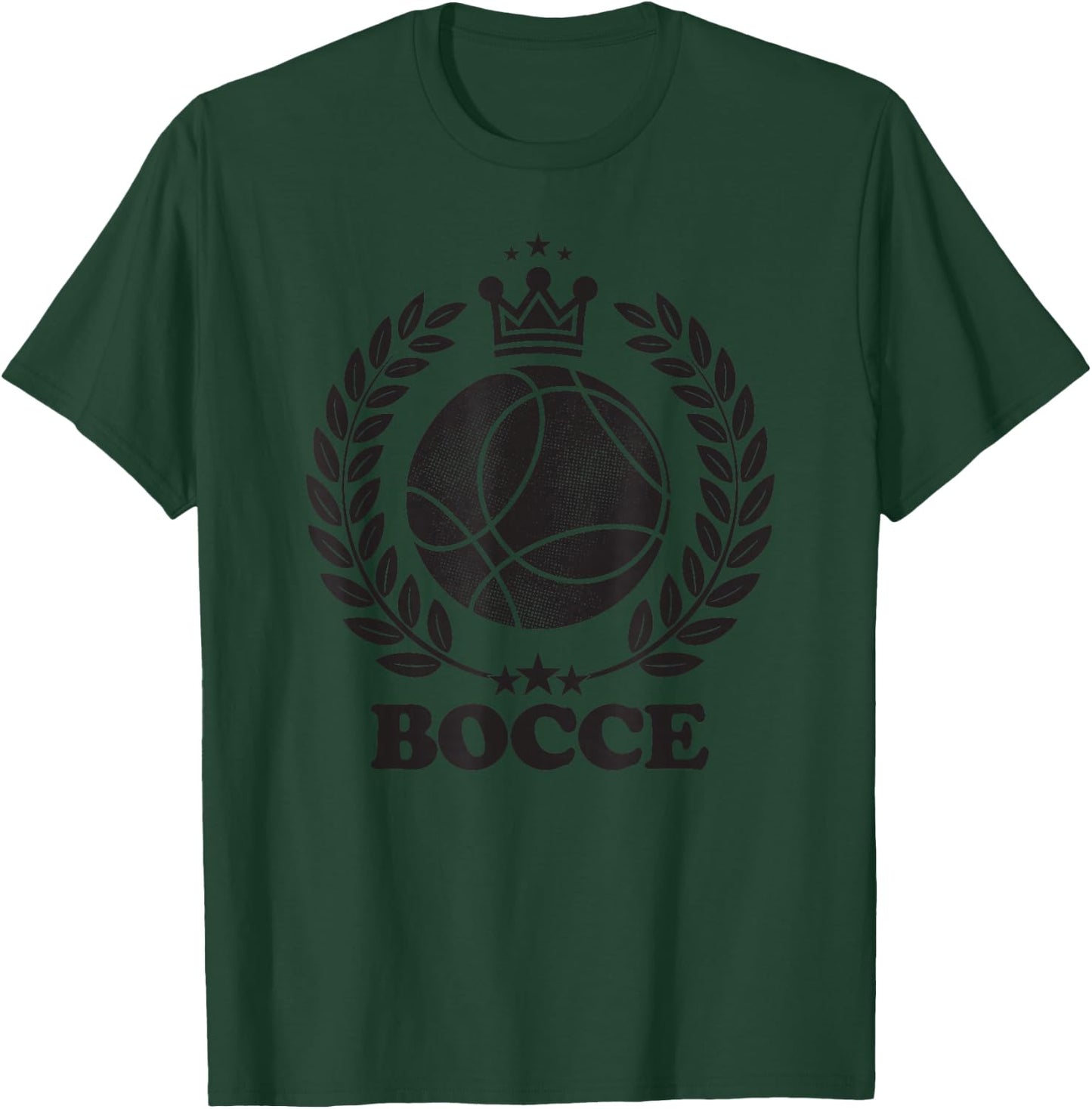 Bocce Legend Saying Ball King Jack Bocci Bocce T-Shirt - T-Shirt | Forest