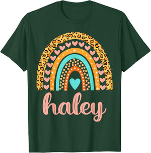 Haley Haley Name Birthday Shirt Gift T-Shirt - T-Shirt | Forest