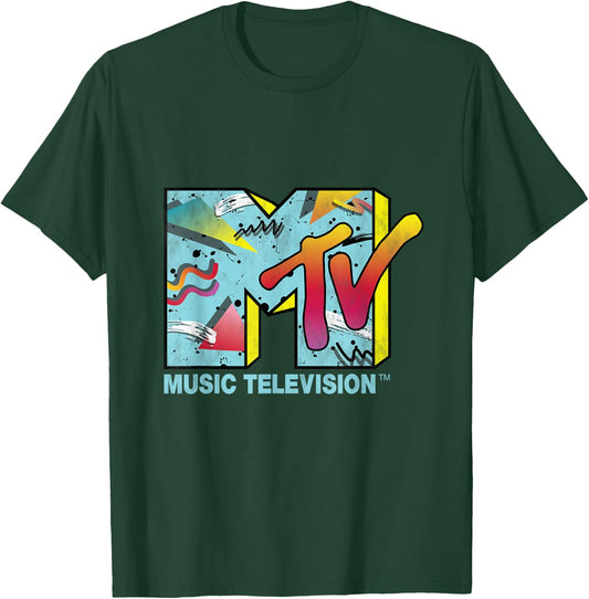 Classic MTV Logo 80s style T- Shirts T-Shirt - T-Shirt | Forest