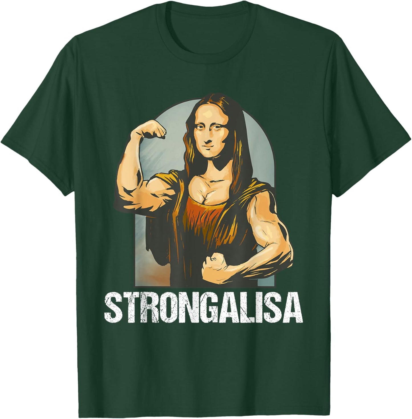 Funny bodybuilding shirt as a funny parody T-Shirt - T-Shirt | Forest