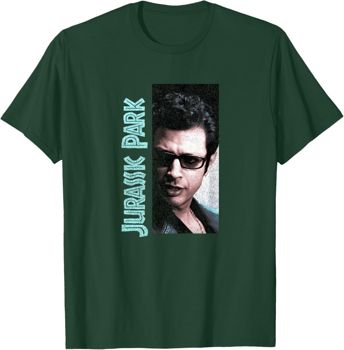 Jurassic Park Ian Malcolm Side Shocked Sunglasses Stare T-Shirt - T-Shirt | Forest