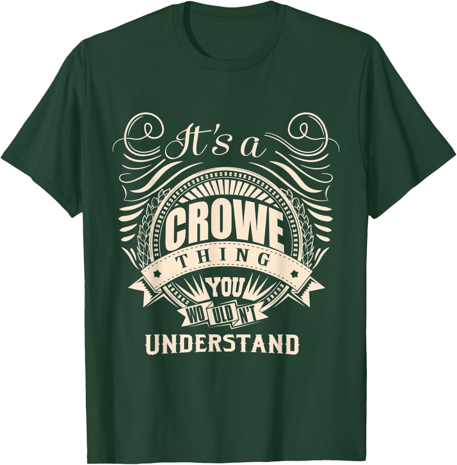 It's a CROWE thing you wouldn't understand Gifts T-Shirt - T-Shirt | Forest