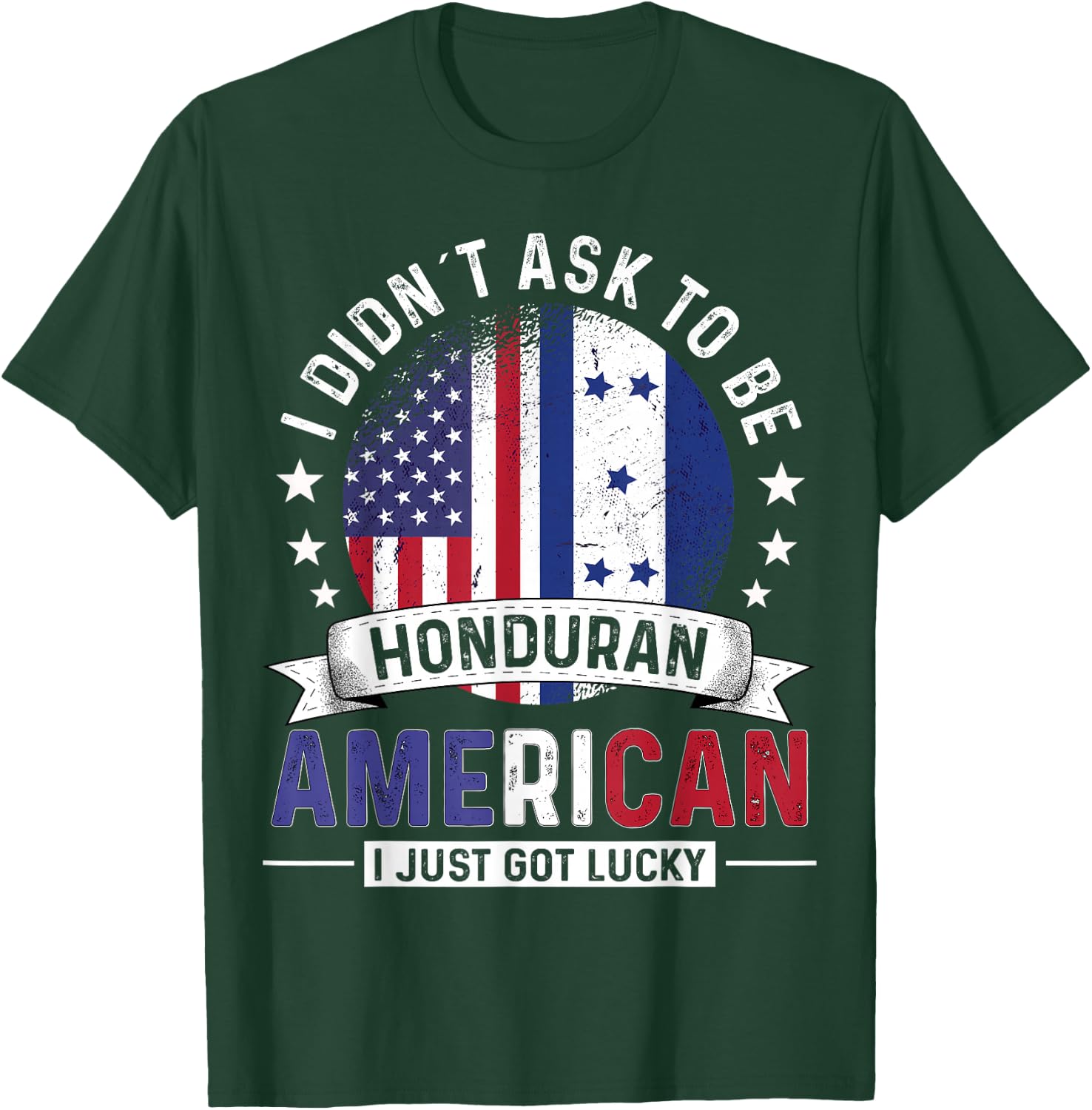 Honduran American Countries Flags Pride Honduras Flag T-Shirt - T-Shirt | Forest