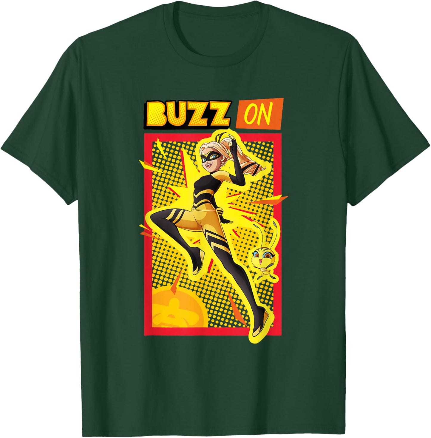 Miraculous Collection Queen Bee Focus T-Shirt - T-Shirt | Forest