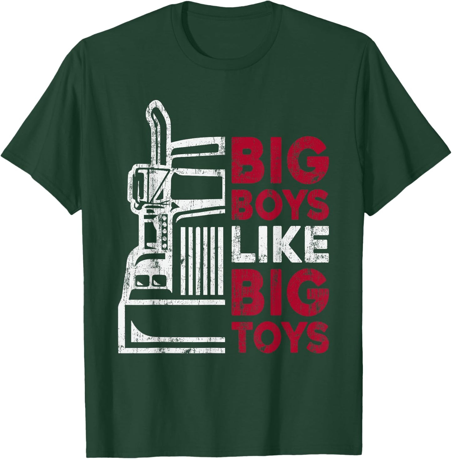 Truck Driver Humming Driver Truck Driver - Truck Driver T-Shirt - T-Shirt | Forest