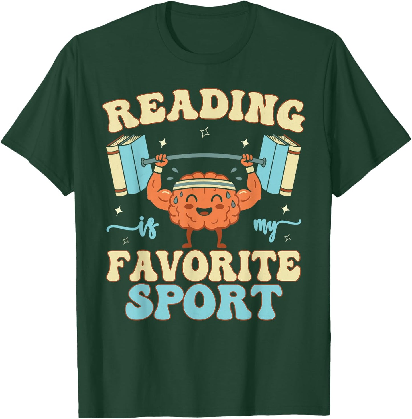 Librarian Reading is My Favorite Sport Book Lover T-Shirt - T-Shirt | Forest