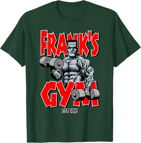 Frankenstein Gym Funny Bodybuilding Fitness Workout T-Shirt - T-Shirt | Forest