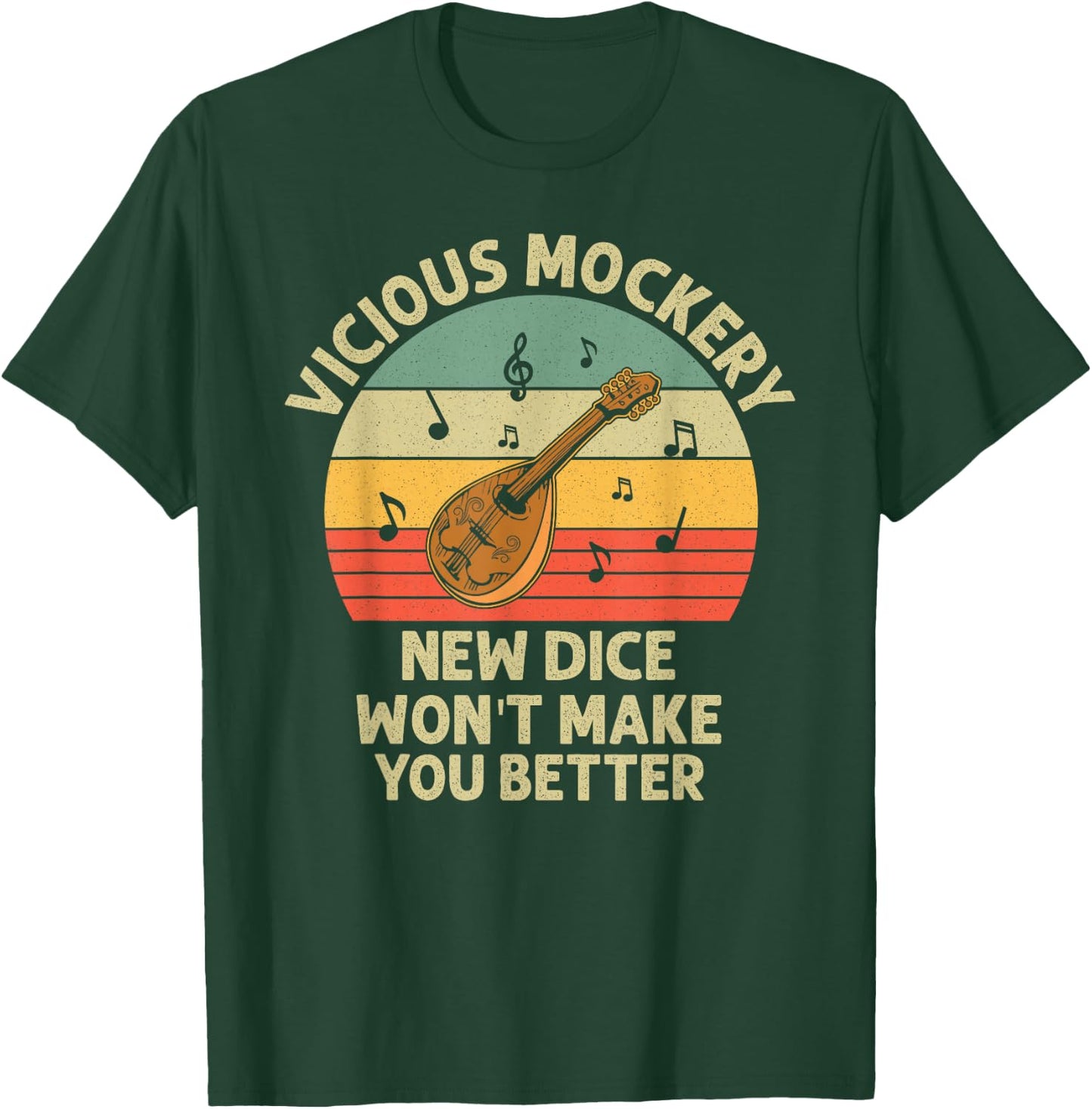 Vicious Mockery Bard T-Shirt - T-Shirt | Forest