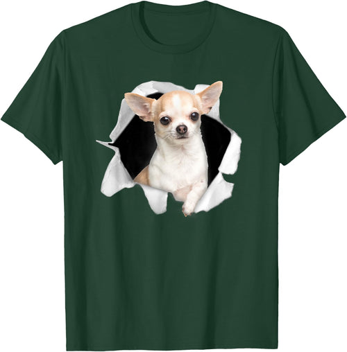 Cute Chihuahua Shirt Dog Puppy Lover Men Women Boys Girls