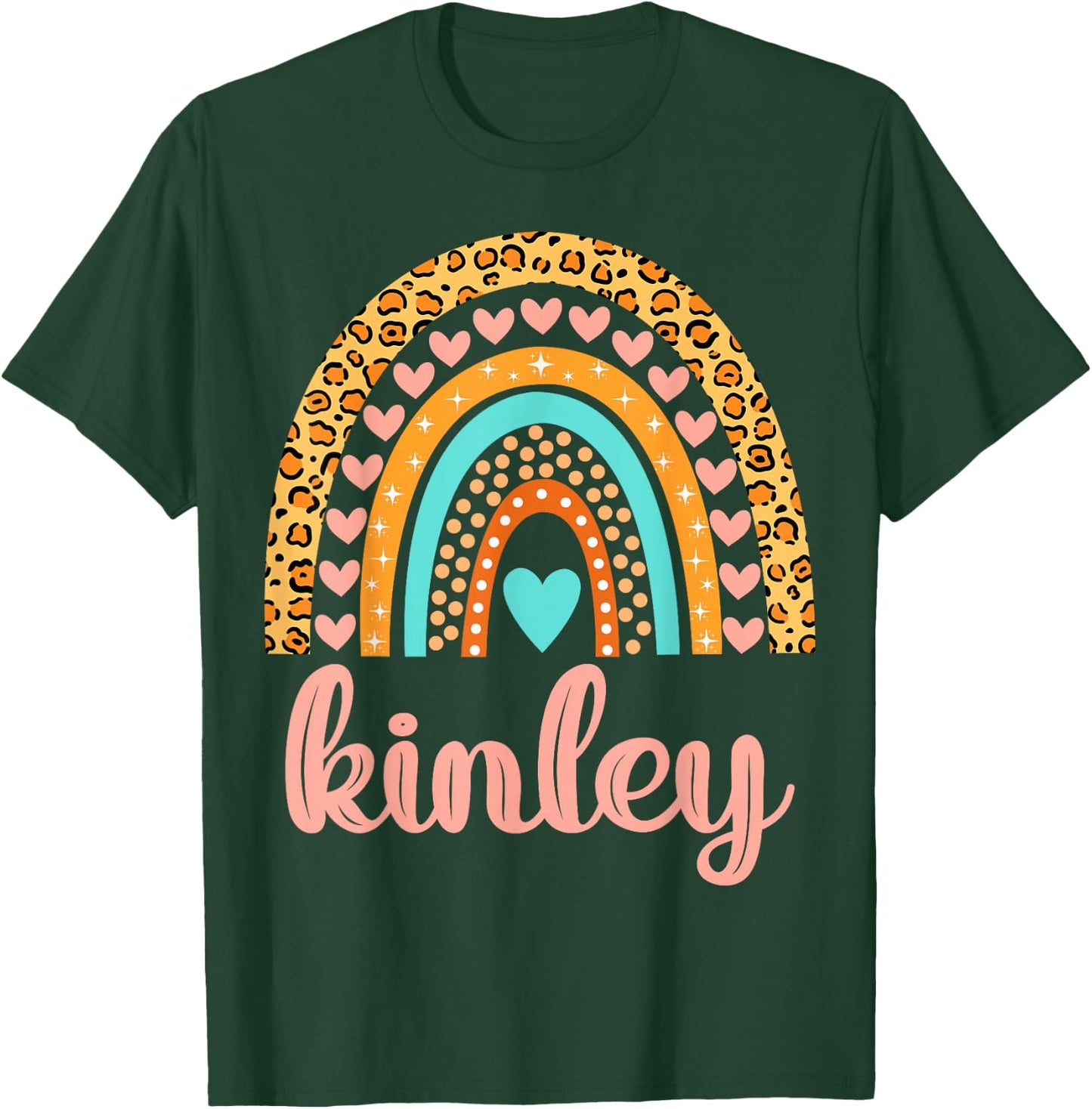 Kinley Kinley Name Birthday Shirt Gift T-Shirt - T-Shirt | Forest