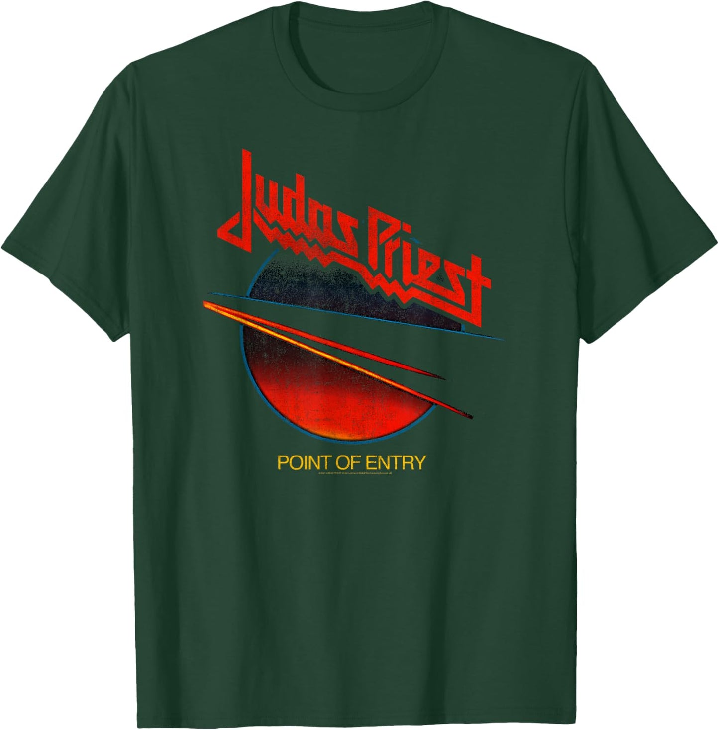 Judas Priest – Point Of Entry T-Shirt - T-Shirt | Forest