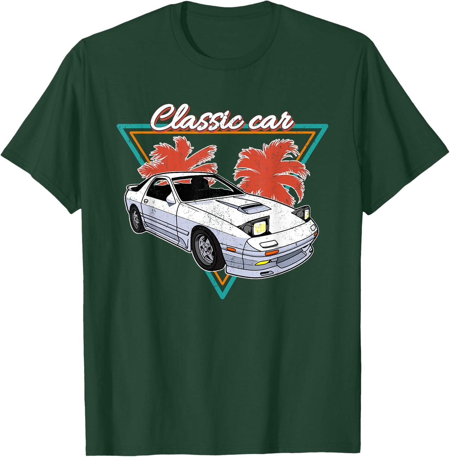 JDM Japan Motorsport tuning car 90s T-Shirt - T-Shirt | Forest