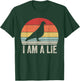 Vintage Retro I Am A Lie Shirt Bird Aren't Real T-Shirt - T-Shirt | Forest