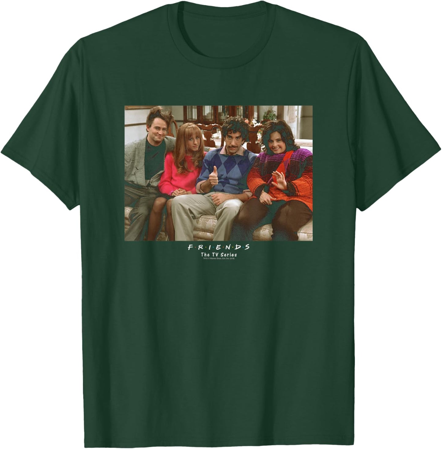 Friends Throwback T-Shirt - T-Shirt | Forest