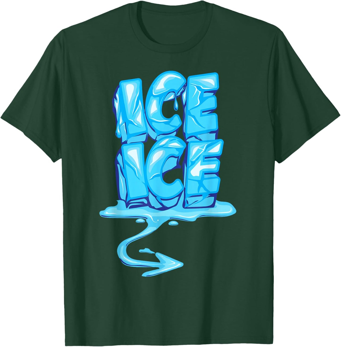 Ice Ice Arrow Pregnancy and Baby Announcement Winter Shirt T-Shirt - T-Shirt | Forest