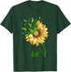 DUCHENNE MUSCULAR DYSTROPHY AWARENESS Sunflower Lime Ribbon T-Shirt - T-Shirt | Forest