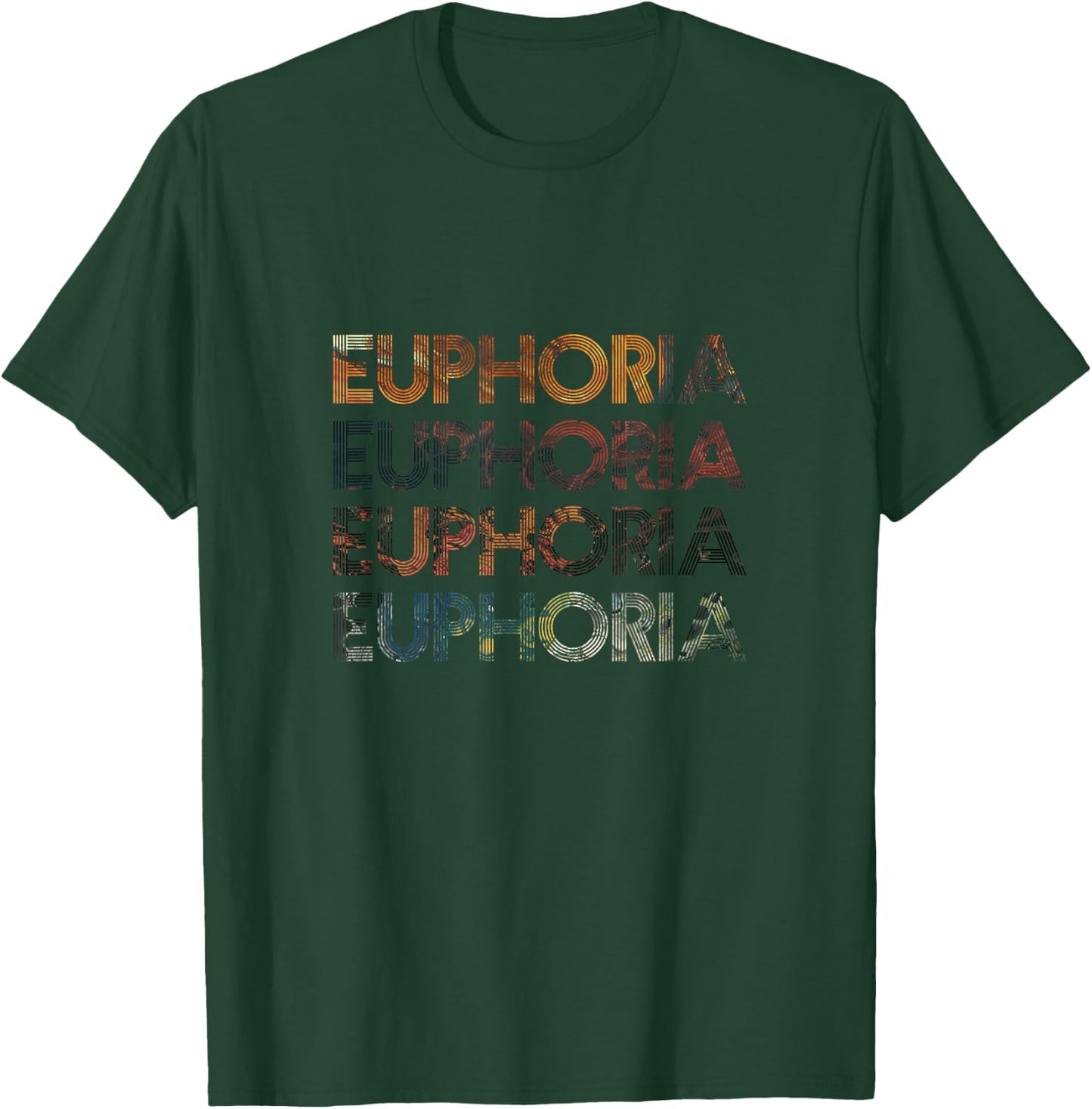 Aesthetic Art EUPHORIA - Women's Classic Fit Black Lace-Embellished - Small T-Shirt - T-Shirt | Forest