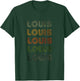 Love Heart Louis Grunge/Vintage Style Black Louis T-Shirt - T-Shirt | Forest