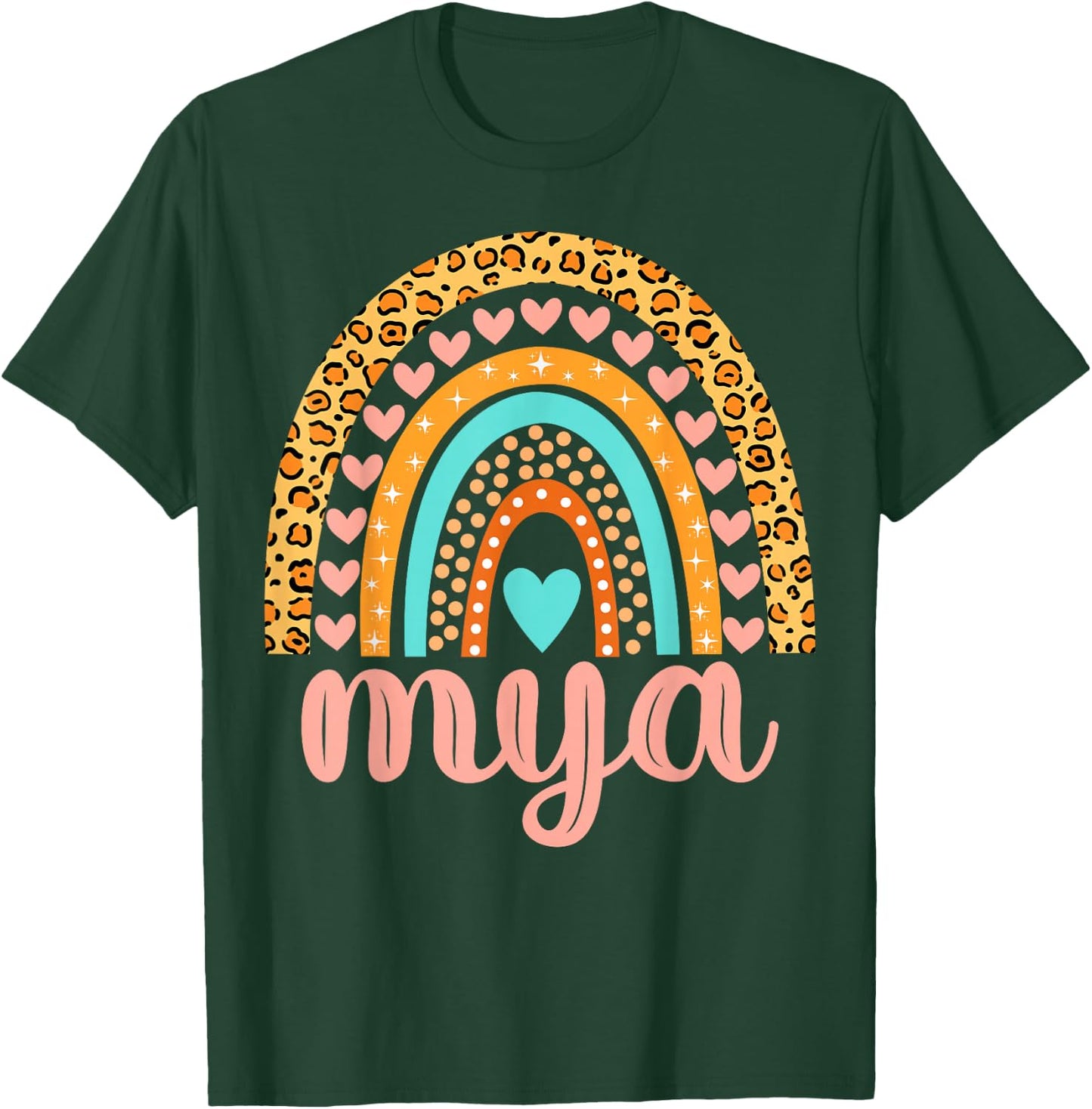 Mya Mya Name Birthday Shirt Gift T-Shirt - T-Shirt | Forest