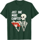 Halloween Librarian Spooky Library Skeleton Reading A Book T-Shirt - T-Shirt | Forest