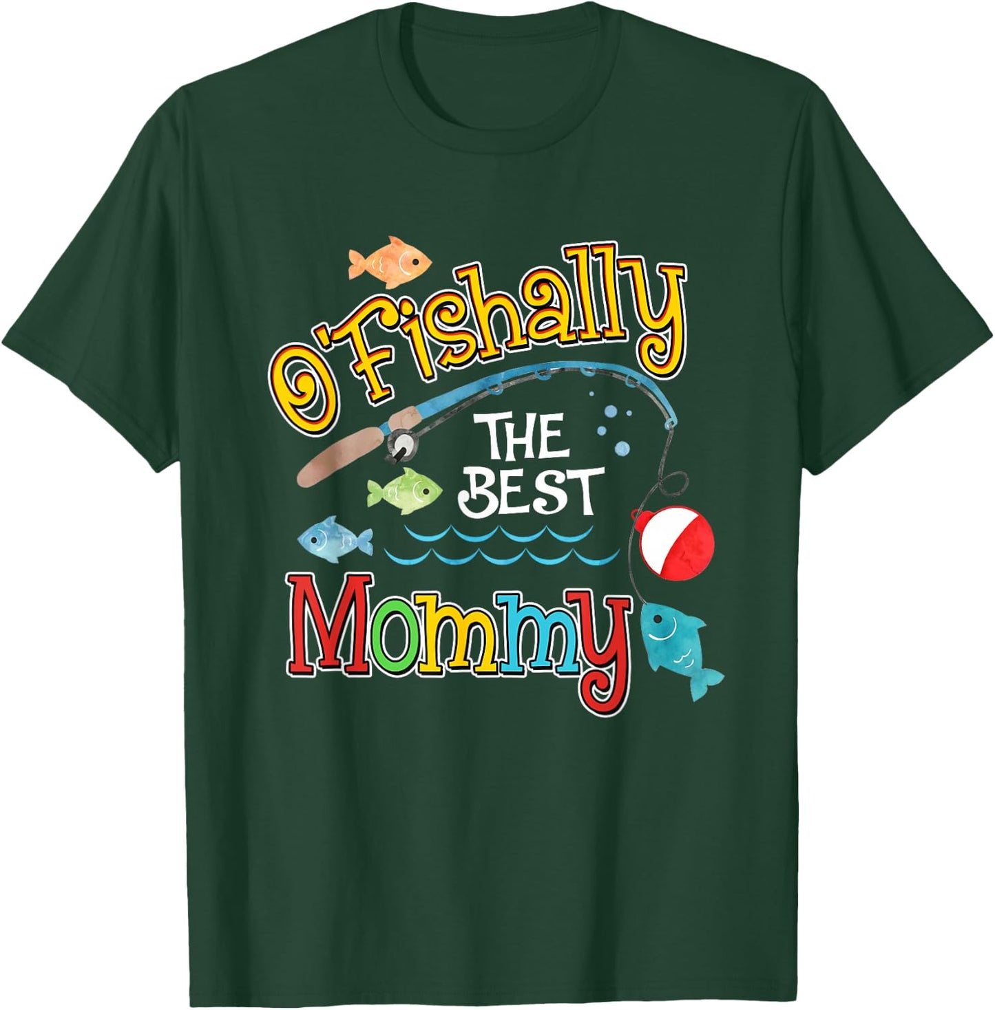 Ofishally The Best Mommy Mom of the Birthday Boy T-Shirt - T-Shirt | Forest