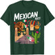 Mexican Heritage Themed Outfit Idea & Mexico Flag T-Shirt - T-Shirt | Forest