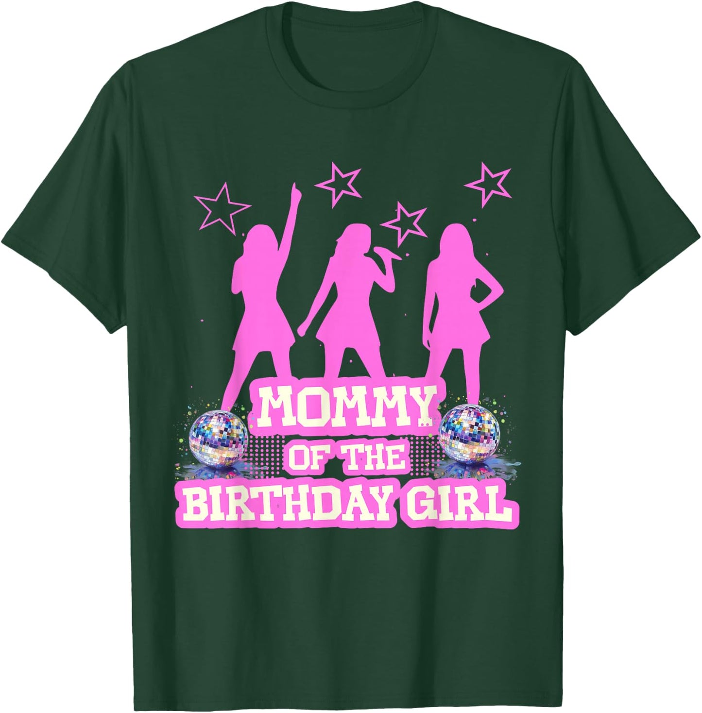 Mommy of The Kpop Girl Birthday Family Matching Party T-Shirt - T-Shirt | Forest