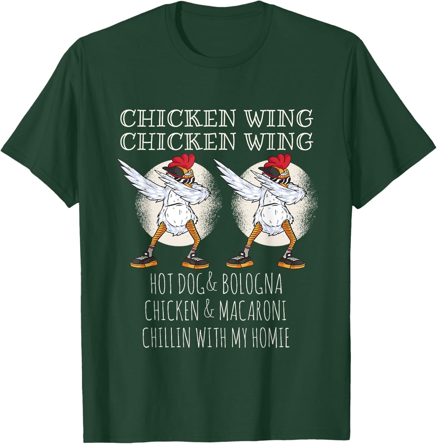 Chicken Wing Chicken Wing fun kids T-Shirt - T-Shirt | Forest