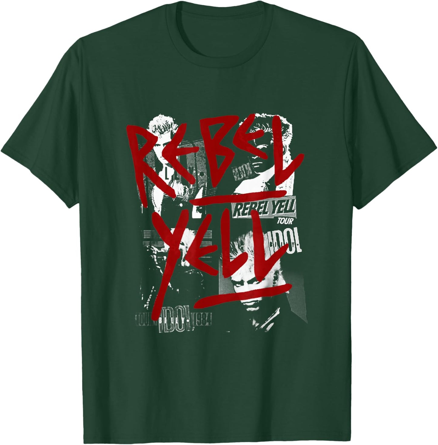 Billy Idol - Rebel Yell Tour Small T-Shirt - T-Shirt | Forest