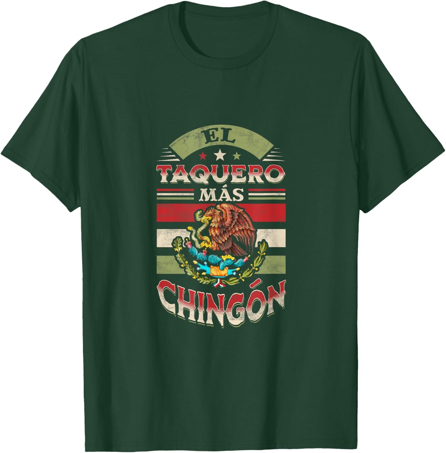 El taquero más chingón. Diseño mexicano T-Shirt - T-Shirt | Forest