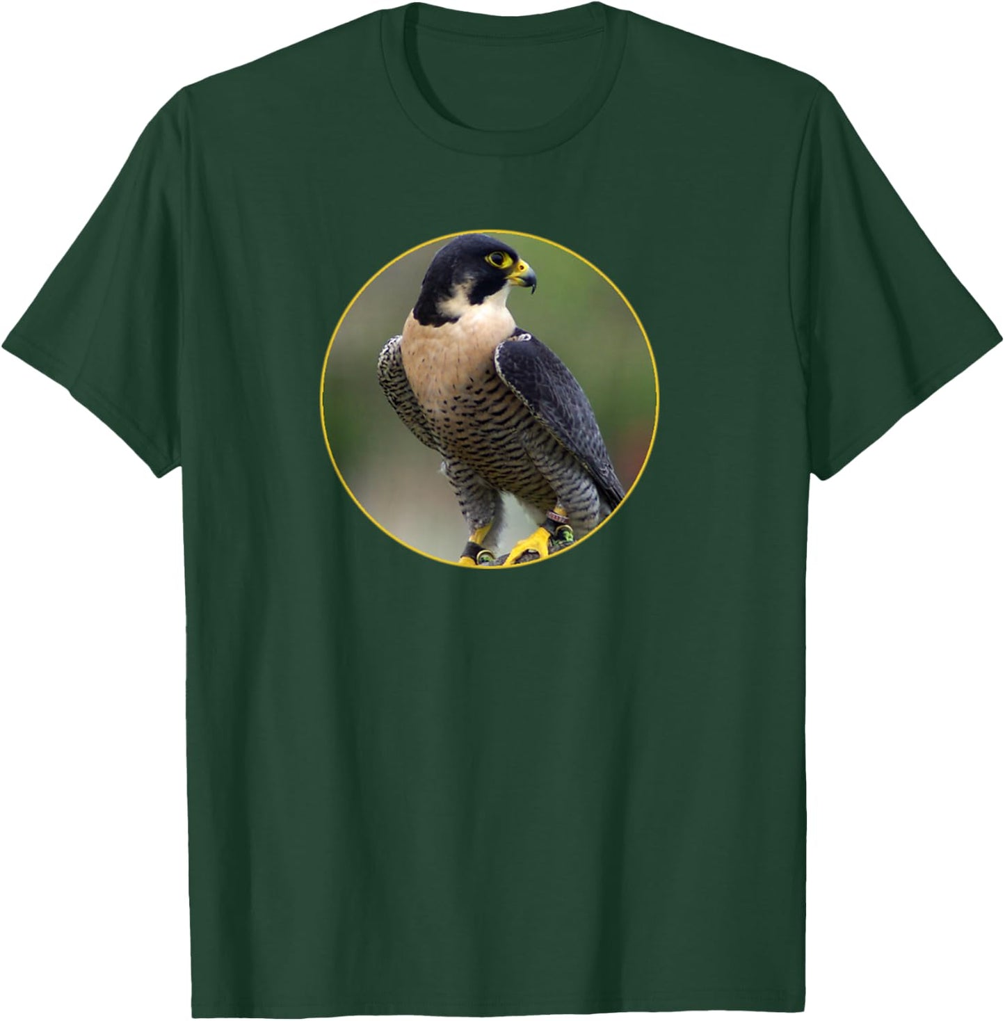 Peregrine Falcon Wildlife T-Shirt - T-Shirt | Forest