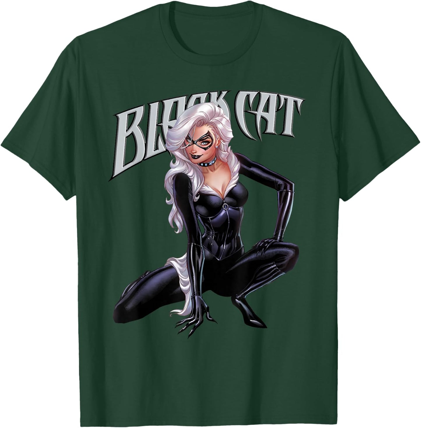 Marvel Spider-Man Black Cat Felicia Hardy T-Shirt - T-Shirt | Forest