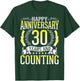 30th Anniversary Congratulations Married Husband Wife T-Shirt - T-Shirt | Forest