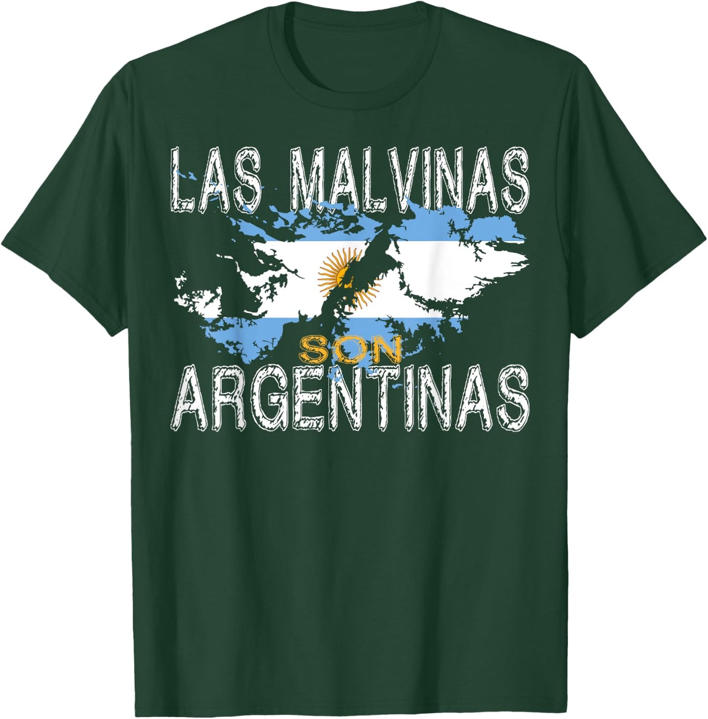 Las Malvinas Son Argentinas for Argentinian Islas Malvinas T-Shirt - T-Shirt | Forest