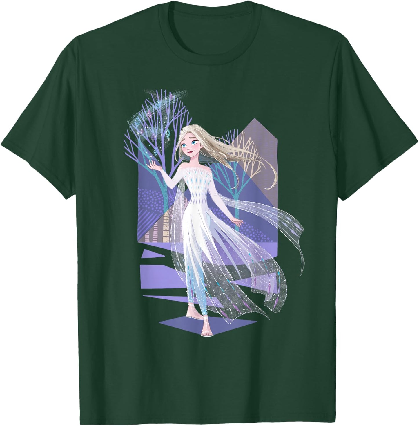 Disney Frozen 2 Snow Queen Elsa T-Shirt - T-Shirt | Forest