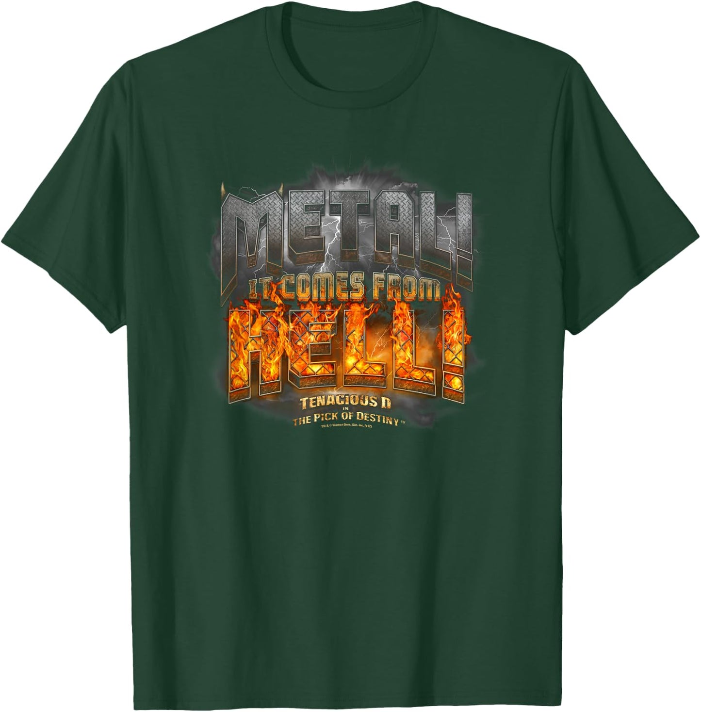 Tenacious D Metal T-Shirt - T-Shirt | Forest